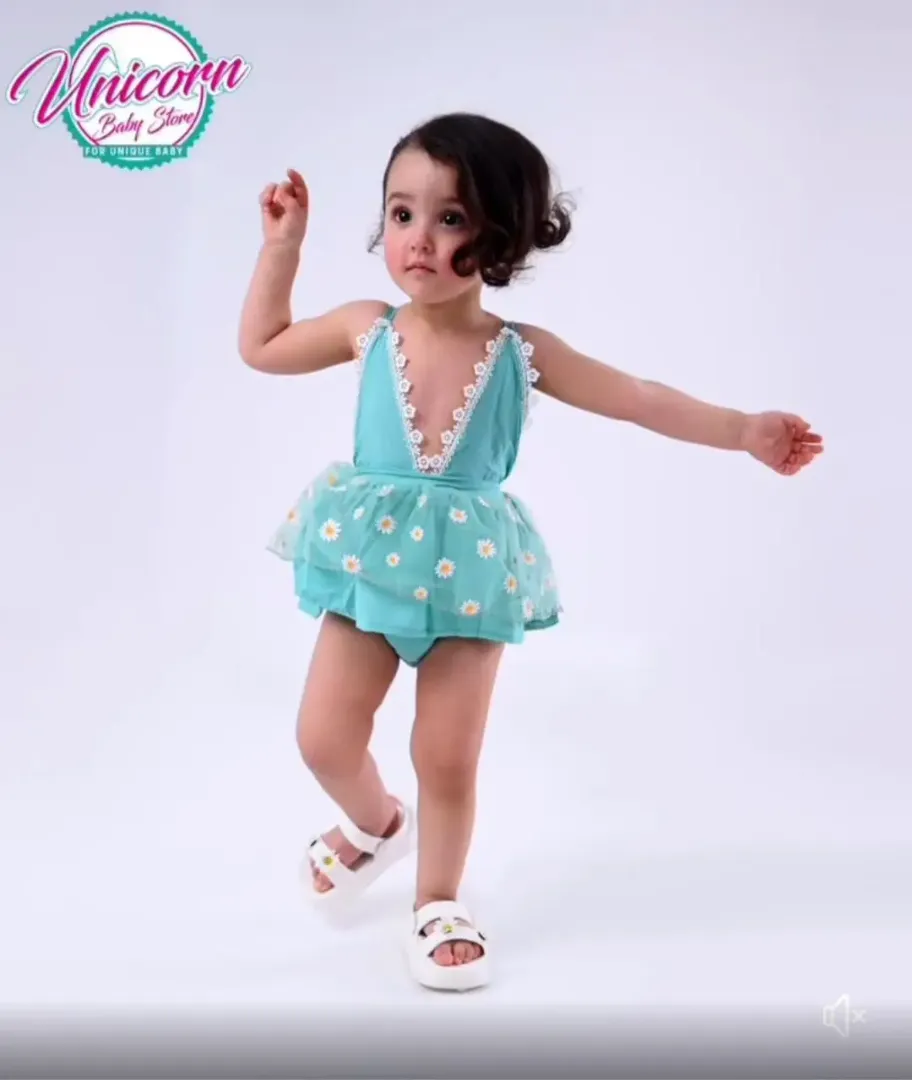 Picture of فستان ديزي للأطفال من عمر 0 إلى 2 سنة 🌼كود(001681)