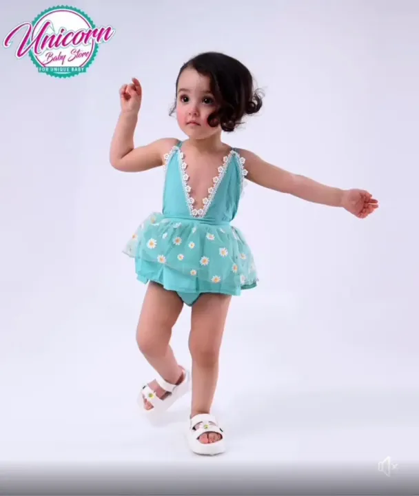 Picture of فستان ديزي للأطفال من عمر 0 إلى 2 سنة 🌼كود(001681)