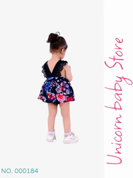 Picture of دريس بلاك فلورا  (Black Flora Dress)