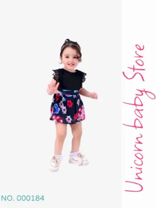 Picture of دريس بلاك فلورا  (Black Flora Dress)