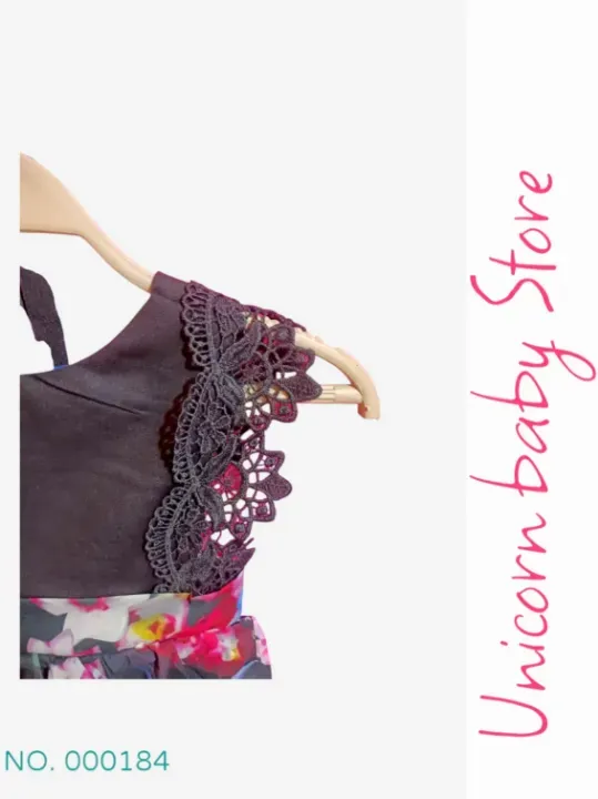 Picture of دريس بلاك فلورا  (Black Flora Dress)